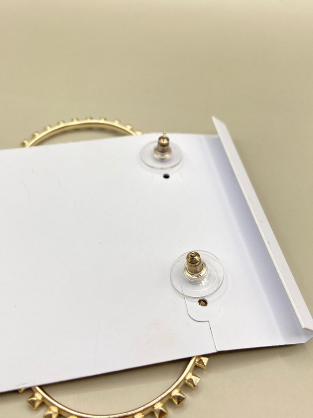 Kendra Scott Charlie Crystal Circle Post Earrings - Picture 5 of 5
